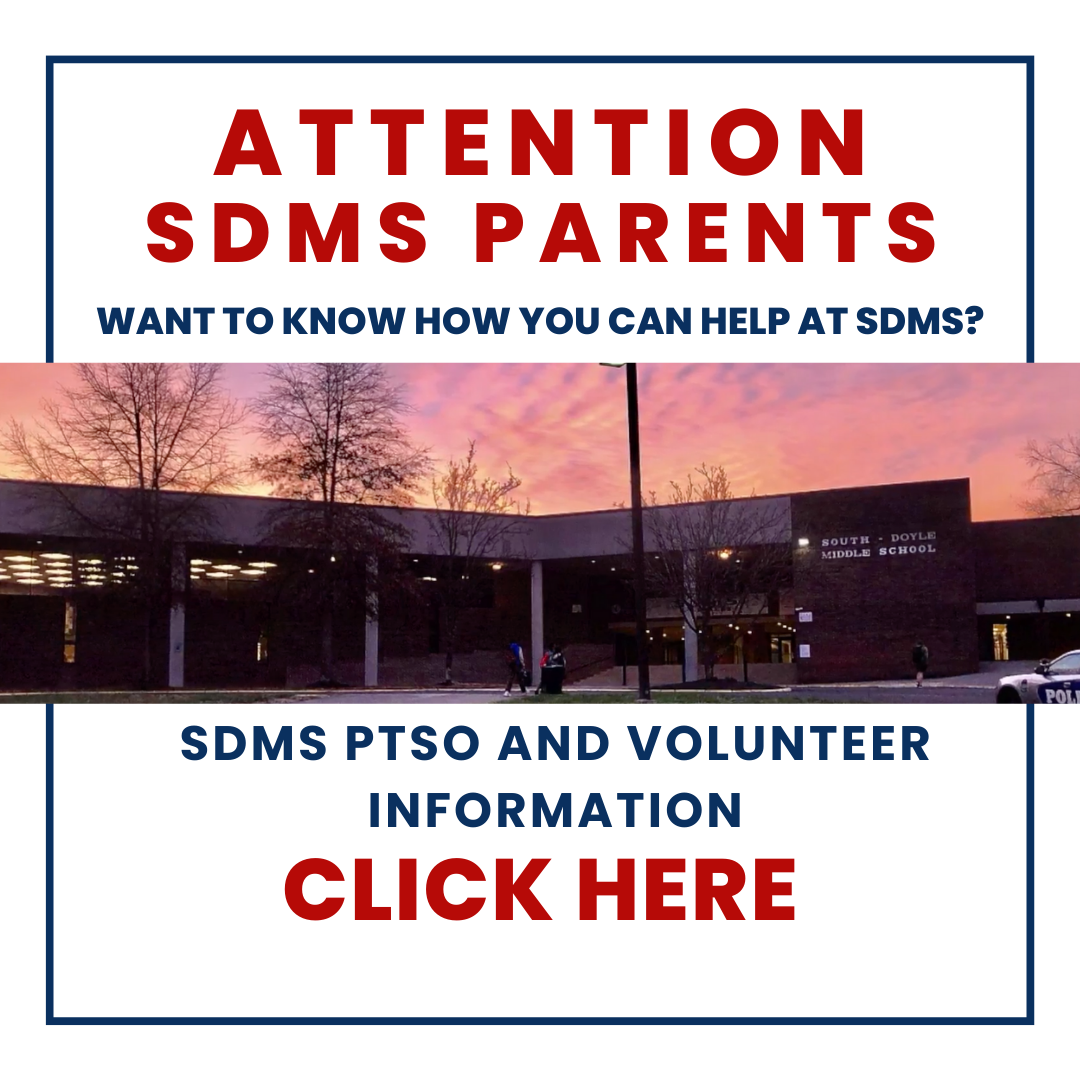  SDMS PTSO & Volunteer Information